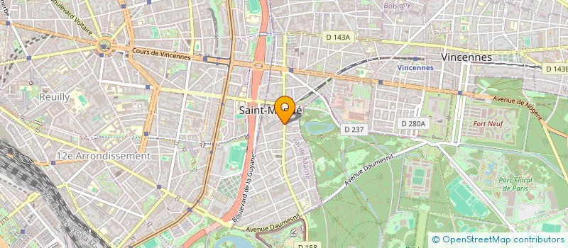 localisation de l'entreprise SECTION EST PROD - CMP à SAINT-MANDE