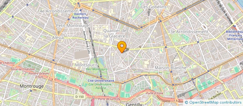 localisation de l'entreprise SECTION FED DEPT POSTE FO COMMUNICATION  PARIS