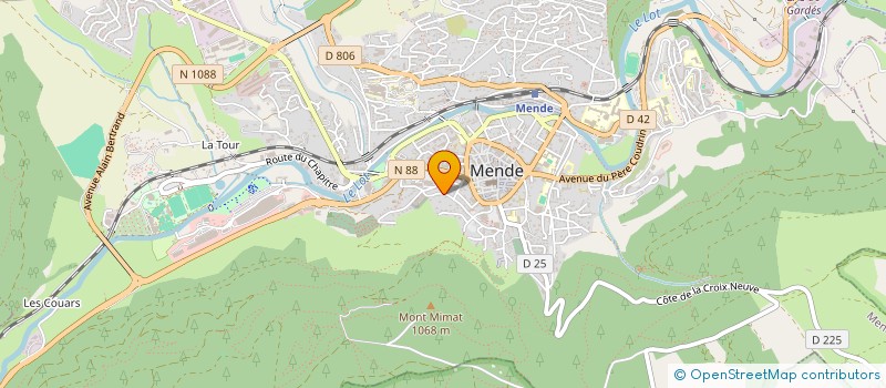 localisation de l'entreprise SECTION FEDERALE ANDRE MAGINOT DE LA LOZERE (GR 48) à MENDE