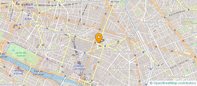 localisation de l'entreprise SECTION FR ASS INT DE COIFFEURS DE DAMES  PARIS