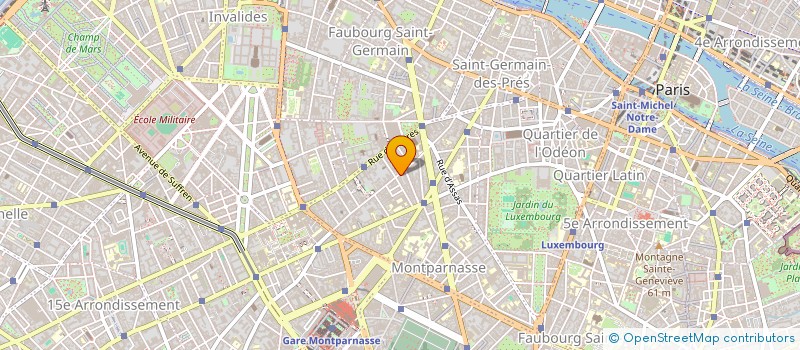 localisation de l'entreprise SECTION FRANCAISE DE L'UNION FRANCO BRITANNIQUE DES ARCHITECTES  PARIS