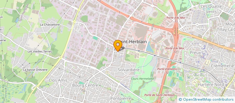 localisation de l'entreprise SECTION FRANCOIS MITTERRAND DE SAINT-HERBLAIN DU PARTI SOCIALISTE  SAINT-HERBLAIN