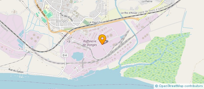 localisation de l'entreprise SECTION GOLF TOTAL DONGES à DONGES