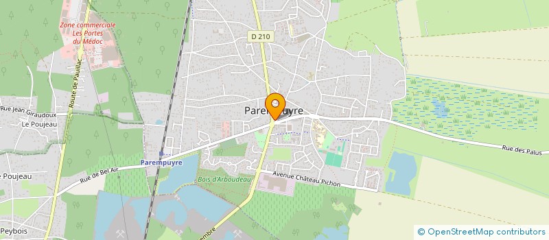 localisation de l'entreprise SECTION GV PAREMPUYRE à PAREMPUYRE