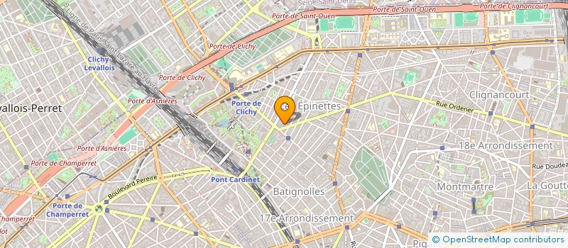 localisation de l'entreprise SECTION GYMNAST  VOLONT DAUTANCOURT  PARIS