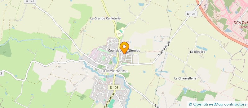 localisation de l'entreprise SECTION GYMNASTIQUE FEMININE à LONGUENEE-EN-ANJOU