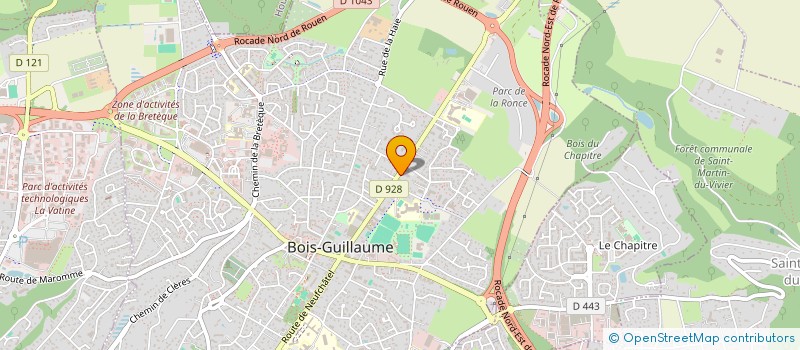 localisation de l'entreprise SECTION GYMNASTIQUE VOLONTAIRE à BOIS-GUILLAUME