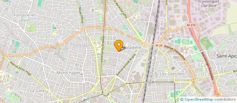 localisation de l'entreprise SECTION KENDO DIJON  DIJON