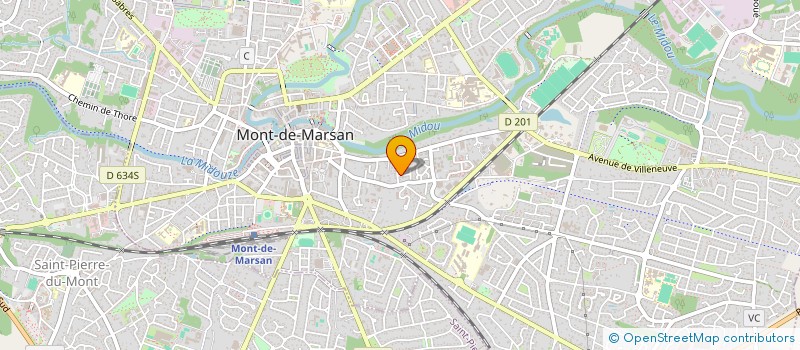 localisation de l'entreprise SECTION LANDAISE EVADES DE GUERRE à MONT-DE-MARSAN
