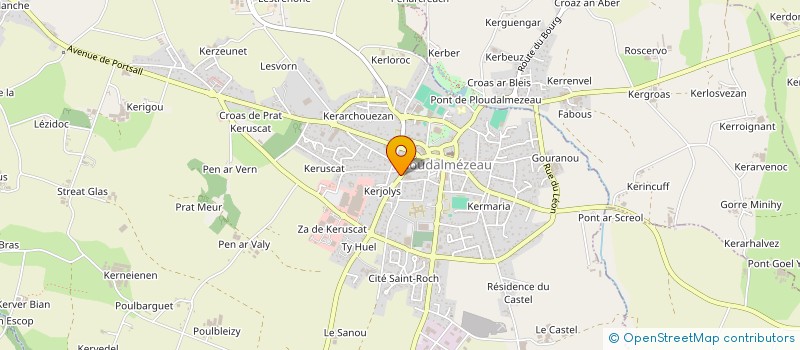 localisation de l'entreprise SECTION LOCAL ANCIEN COMBA PRISON GUERRE à PLOUDALMEZEAU