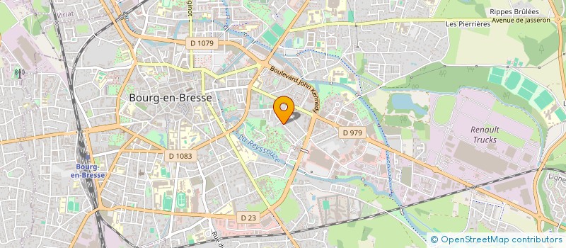 localisation de l'entreprise SECTION MASSIF JURASSIEN DU SNAM à BOURG-EN-BRESSE