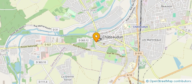 localisation de l'entreprise SECTION PARTI COMMUNISTE à CHATEAUDUN
