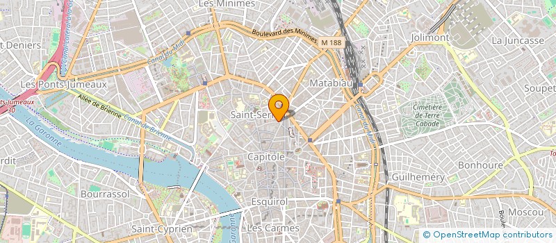 localisation de l'entreprise SECTION PATINAGE EMPLOY MUNICIP TOULOUSE à TOULOUSE