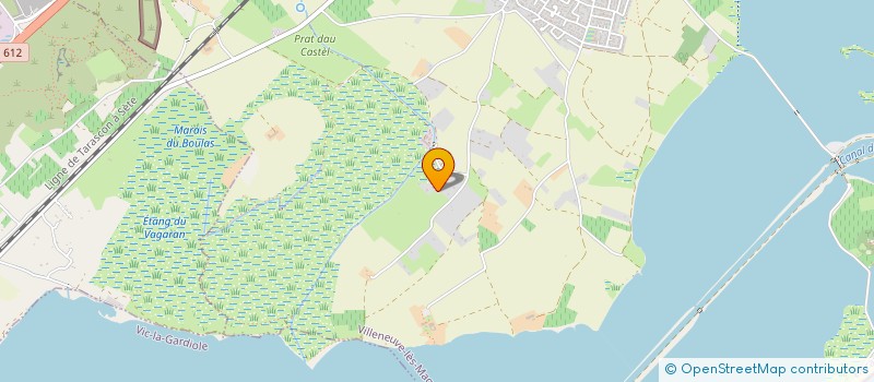 localisation de l'entreprise SECTION TAURINE PAUL RICARD VILLENEUVOISE  VILLENEUVE-LES-MAGUELONE