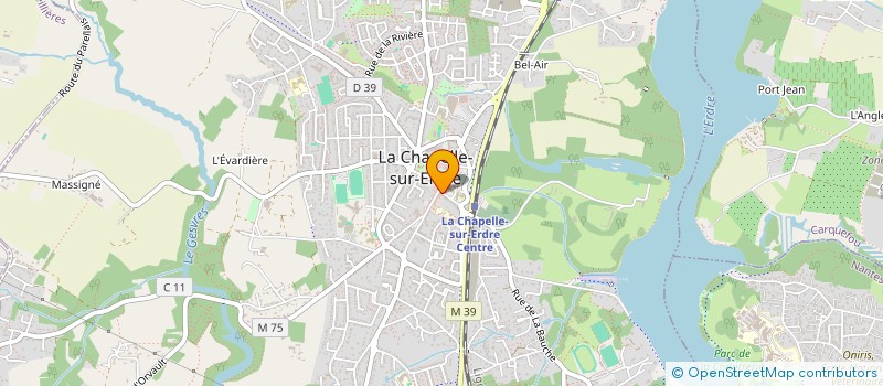 localisation de l'entreprise SECTION TRAIL à LA CHAPELLE-SUR-ERDRE