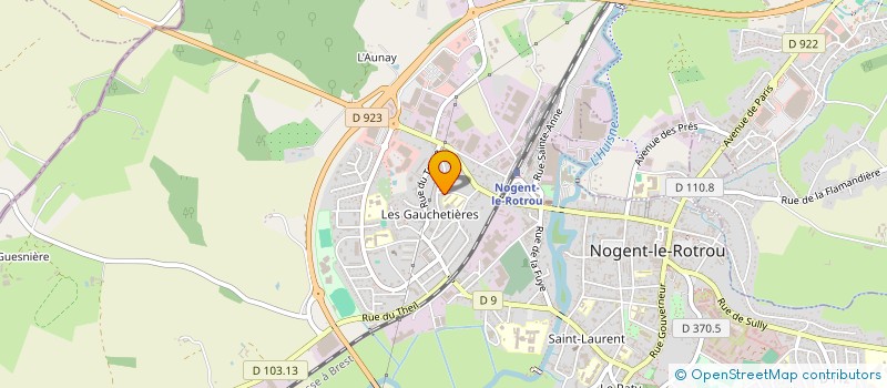 localisation de l'entreprise SECTION USEP DU SECTEUR NOGENTAIS à NOGENT-LE-ROTROU