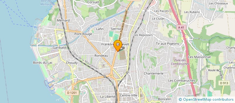 localisation de l'entreprise SECTOR-A  AIX-LES-BAINS