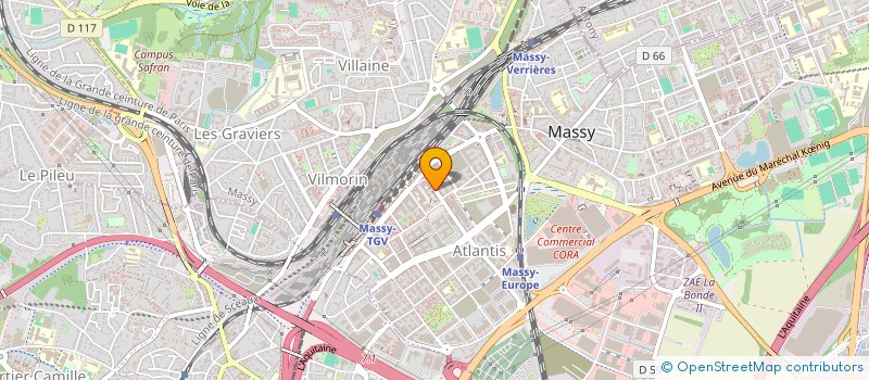 localisation de l'entreprise SECTOR ALARM à MASSY
