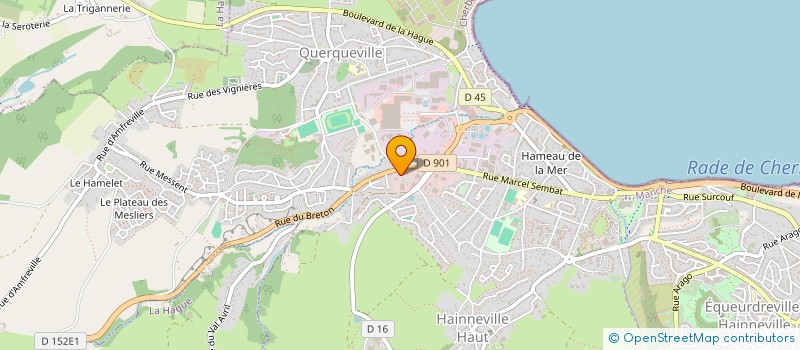 localisation de l'entreprise SECTOR MANAGEMENT DE PROJET  CHERBOURG-EN-COTENTIN