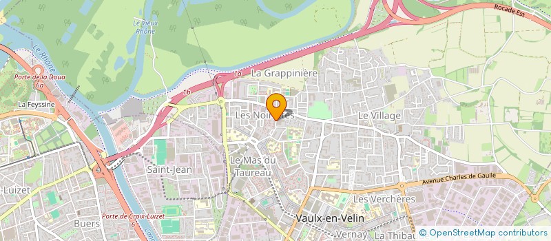 localisation de l'entreprise SECTRA RENOV  VAULX-EN-VELIN