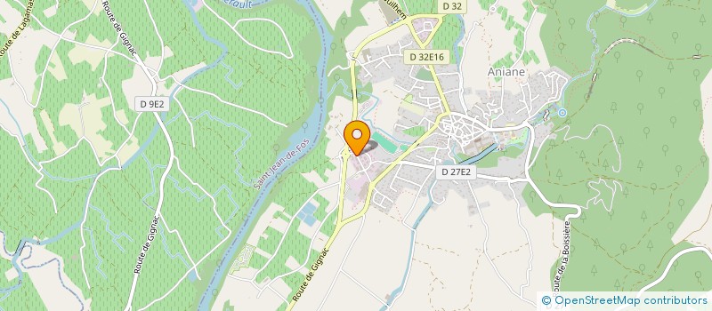 localisation de l'entreprise SECTRAFORM PREV  ANIANE