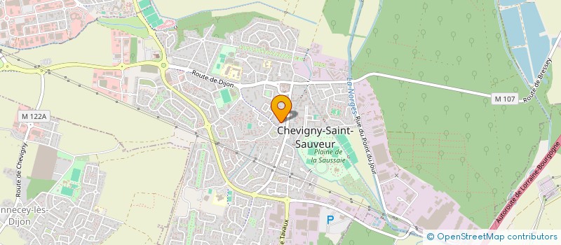 localisation de l'entreprise SECTY à CHEVIGNY-SAINT-SAUVEUR