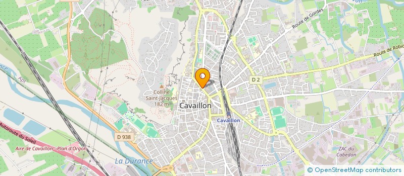 localisation de l'entreprise SECU MAX  CAVAILLON