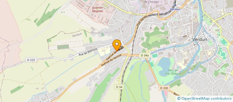localisation de l'entreprise SECU PROTEC VERIFICATION à VERDUN