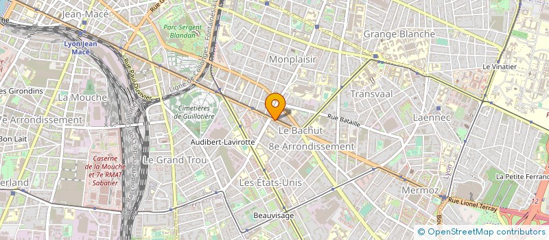 localisation de l'entreprise SECU SERV à LYON