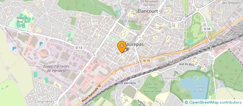 localisation de l'entreprise SECUACT  MAUREPAS