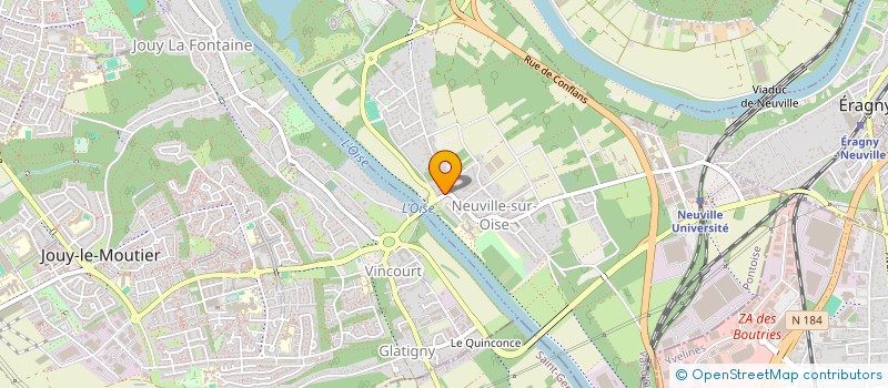 localisation de l'entreprise SECUGARDE  NEUVILLE-SUR-OISE