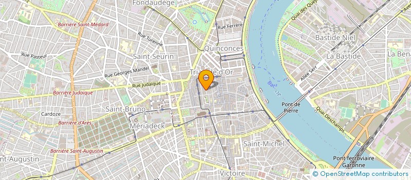 localisation de l'entreprise SECULA SUCCESSEURS à BORDEAUX