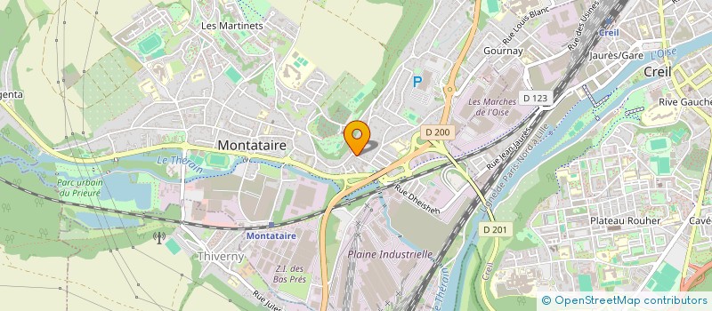 localisation de l'entreprise SECULAND  MONTATAIRE