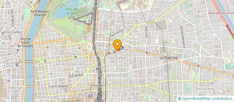 localisation de l'entreprise SECUNDO à VILLEURBANNE