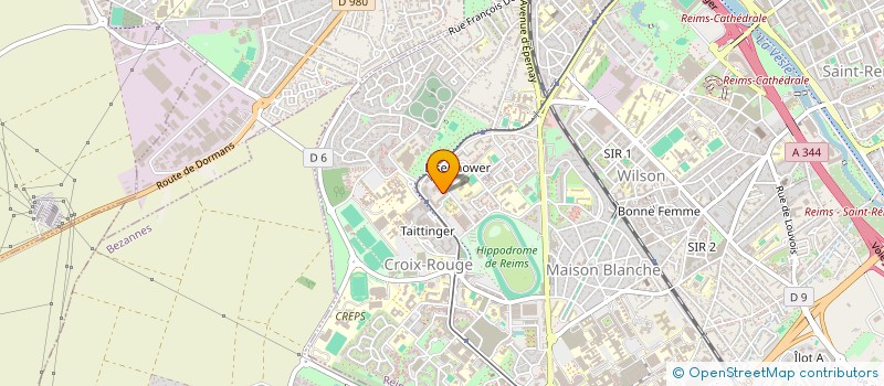 localisation de l'entreprise SECUPAIX  REIMS