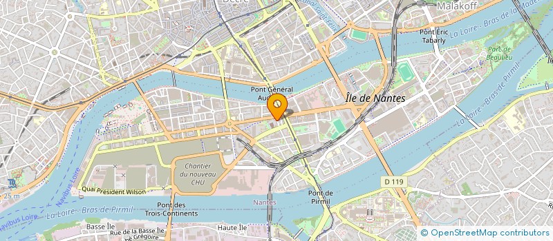 localisation de l'entreprise SECUPRO à NANTES