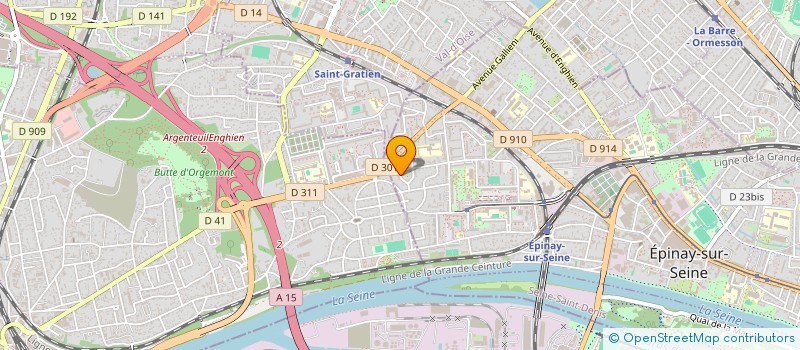 localisation de l'entreprise SECUPRO à EPINAY-SUR-SEINE