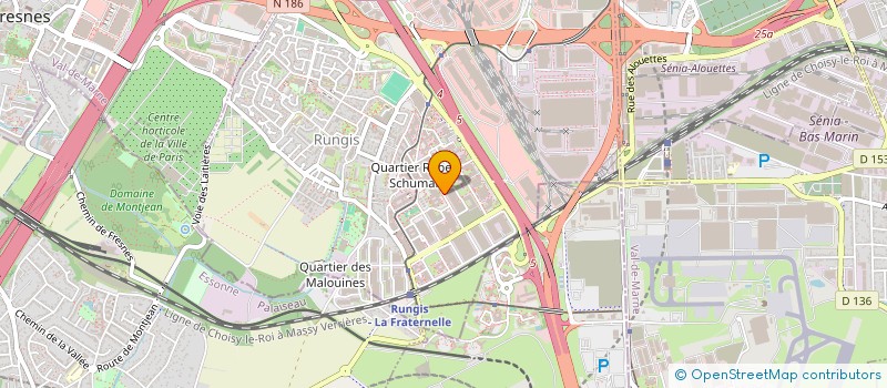 localisation de l'entreprise SECUR à RUNGIS