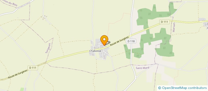 localisation de l'entreprise SECUR BOX SURGERES  SURGERES