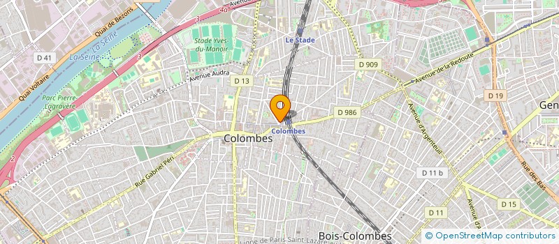 localisation de l'entreprise SECUR CLOUD  COLOMBES