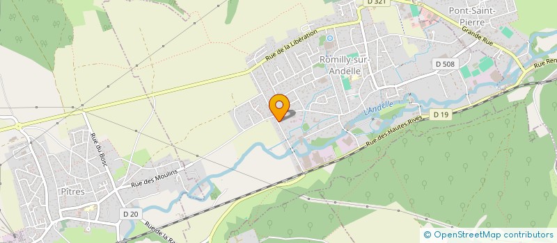 localisation de l'entreprise SECUR CONCEPT  ROMILLY-SUR-ANDELLE