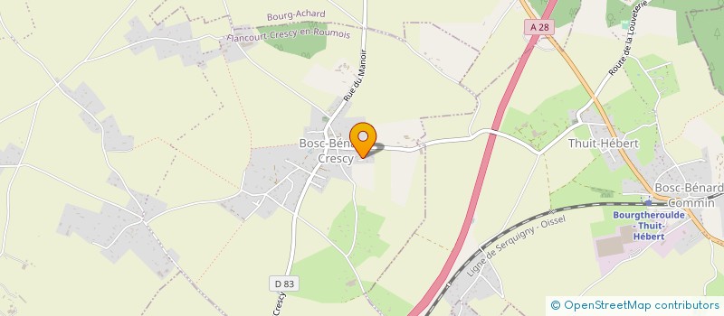 localisation de l'entreprise SECUR CONTROLE ACCES MAINTENANCE VIDEO à FLANCOURT-CRESCY-EN-ROUMOIS