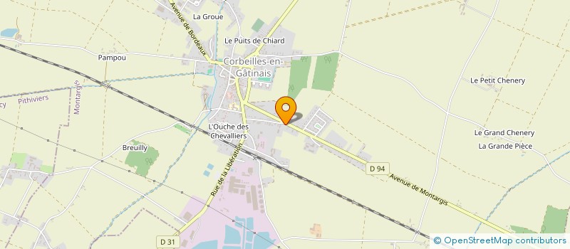 localisation de l'entreprise SECUR-DIFFUSION à CORBEILLES