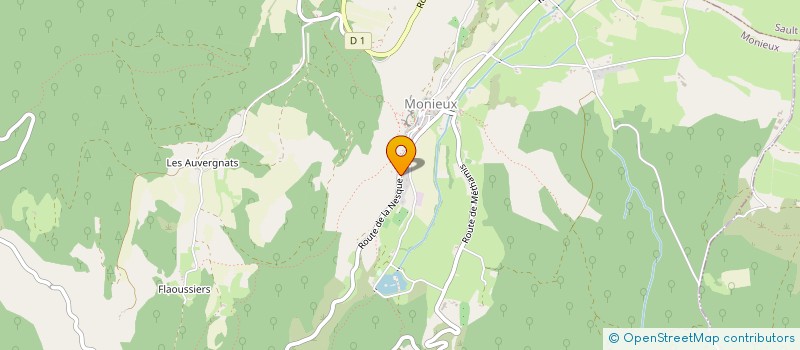 localisation de l'entreprise SECUR' HOME SOLUTIONS  MONIEUX