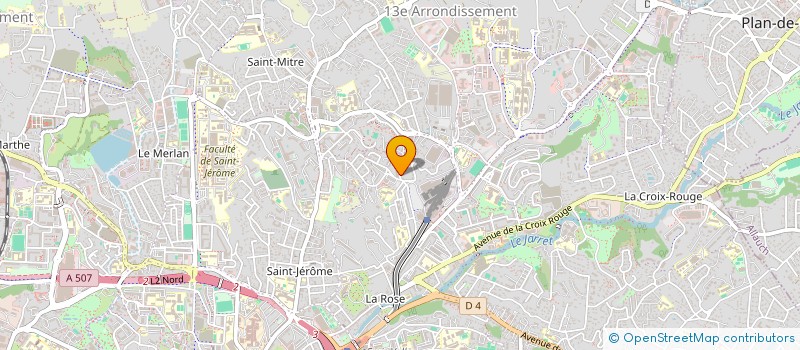 localisation de l'entreprise SECUR PROTECT  MARSEILLE