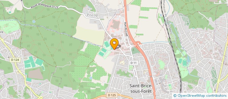 localisation de l'entreprise SECUR SYSTEM à SAINT-BRICE-SOUS-FORET