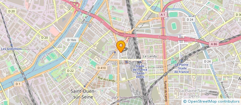 localisation de l'entreprise SECUR-T à SAINT-DENIS