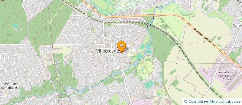 localisation de l'entreprise SECUR WAN  VILLECRESNES