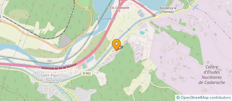 localisation de l'entreprise SECURATOME à SAINTE-TULLE