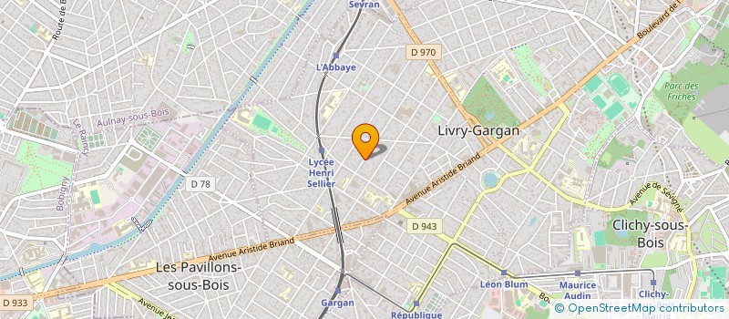 localisation de l'entreprise SECURE-INCENDIE à LIVRY-GARGAN